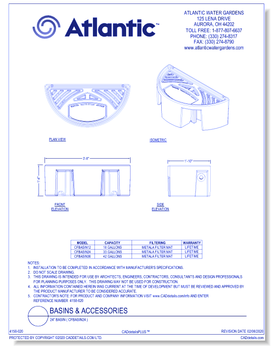 24" Basin ( CFBASIN24 )