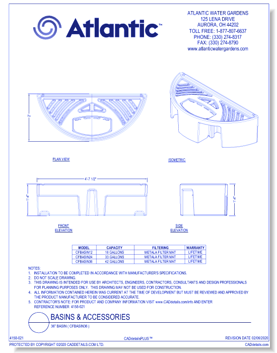 36" Basin ( CFBASIN36 )