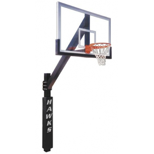 CAD Drawings First Team Sports Inc. Fixed Height Basketball Goals: Legend