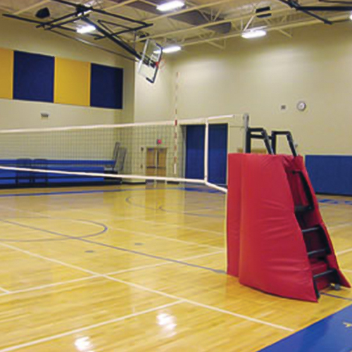 CAD Drawings First Team Sports Inc. Portable Volleyball Systems: Horizon Complete with SturdiStand