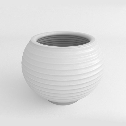 CAD Drawings TerraCast® Products Grooved Planter