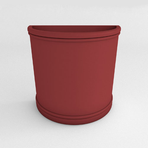CAD Drawings TerraCast® Products Half Round Planter