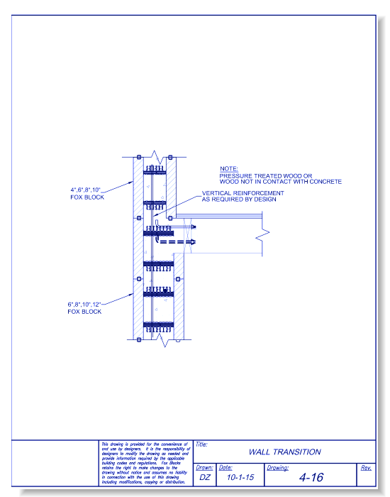 Wall Transition 