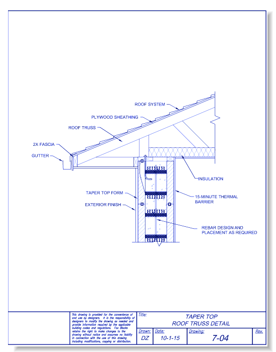 Taper Top Roof Truss