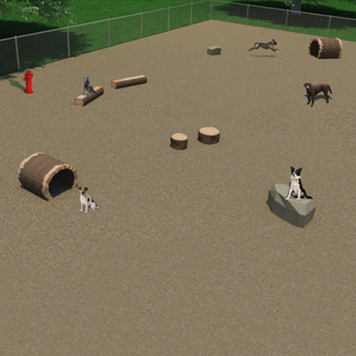 CAD Drawings Dog-ON-It-Parks Nature Dog System