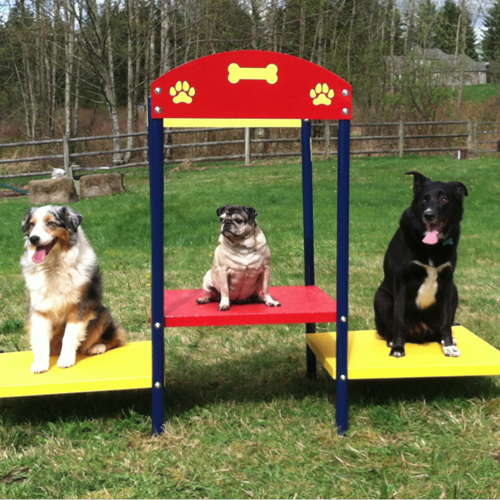 CAD Drawings BIM Models Dog-ON-It-Parks Step Up Table