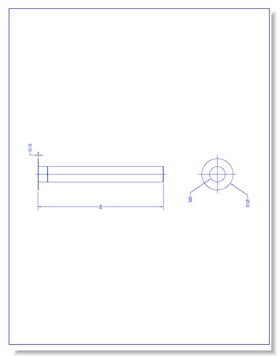 Market Removable Pedestrian Bollard (PS-82-RM-14-AL)