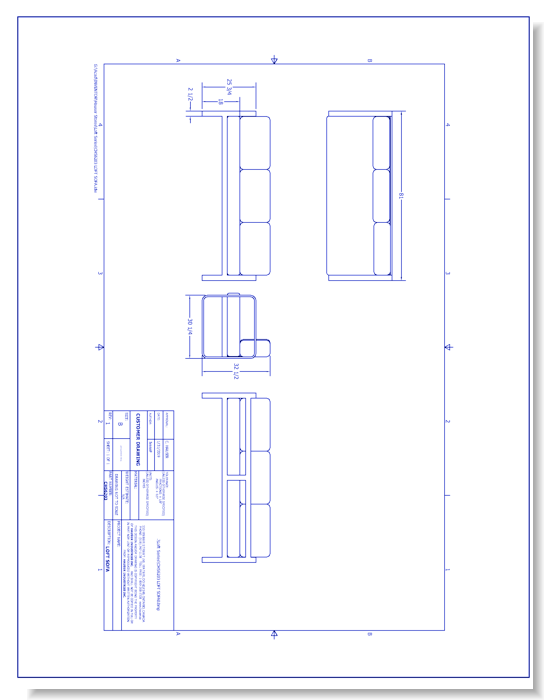 Loft Sofa (CHS6203-WT)