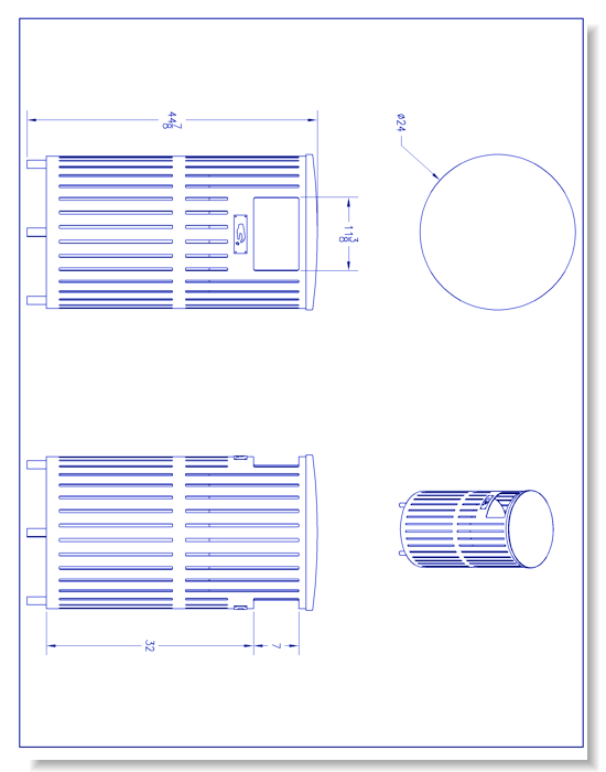 Village Covered Waste Receptacle (PS-785-AL-CSEW)