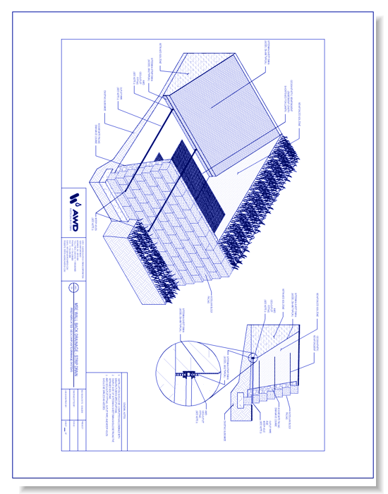AWD-124 MSE Wall Back Drainage - Strip Drain