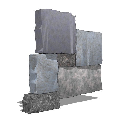 CAD Drawings BIM Models STONEYARD® Vineyard Granite Square & Rectangular: Thin Stone Veneer