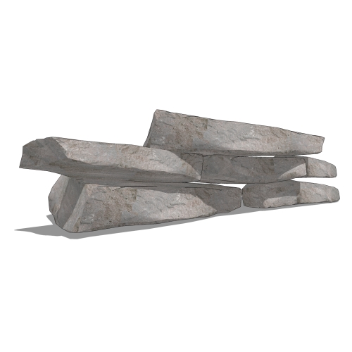 CAD Drawings BIM Models STONEYARD® Newport Mist Ledgestone: Thin Stone Veneer