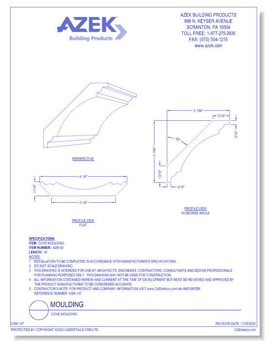 Cove Moulding