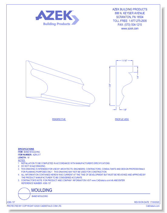 Band Moulding