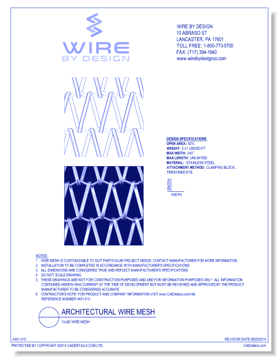 Clad Wire Mesh