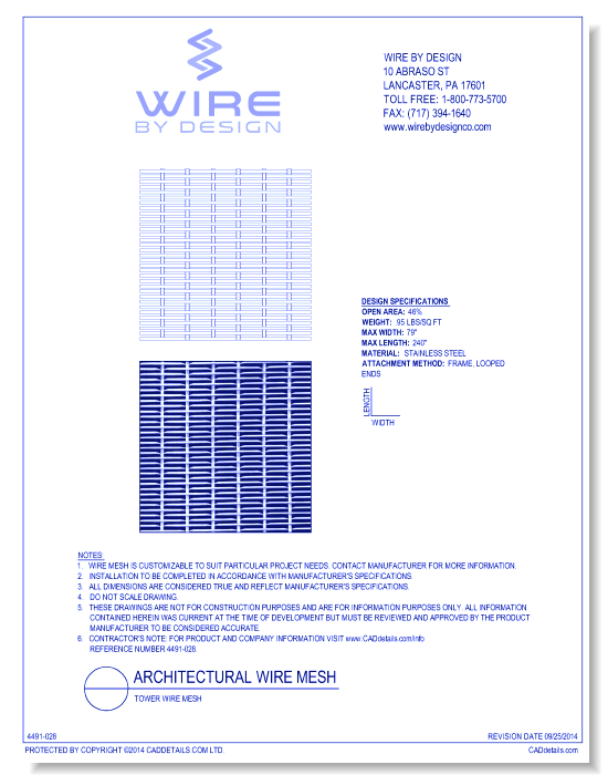 Tower Wire Mesh