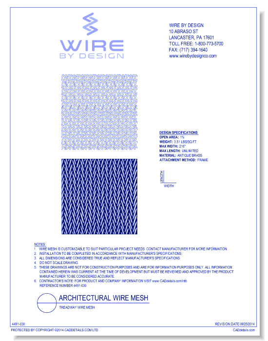 Treadway Wire Mesh