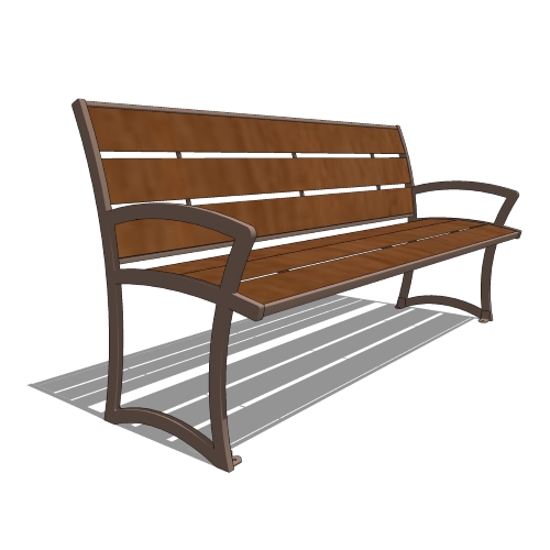 Madison Collection: Bench - Ipe Wood