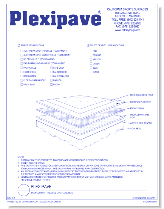 Plexicushion - Prestige Over Concrete
