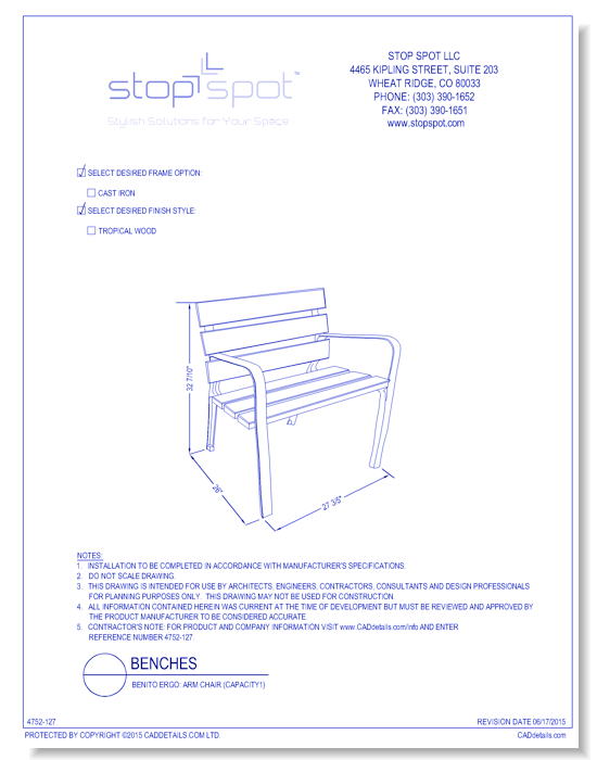 Benito Ergo: Arm Chair ( Capacity 1 )