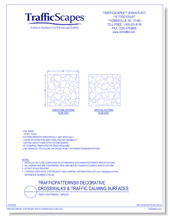 TrafficPatterns®: Terazzo