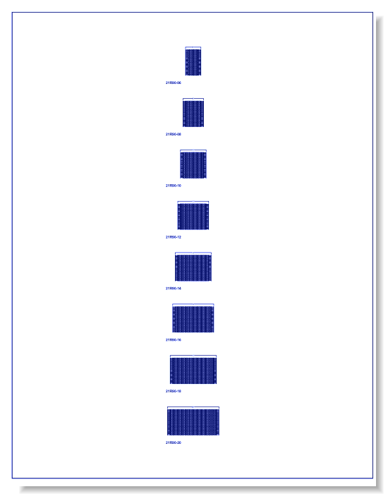 TrafficScapes® Duratherm®: Running Bond Rotated (Cross Section)