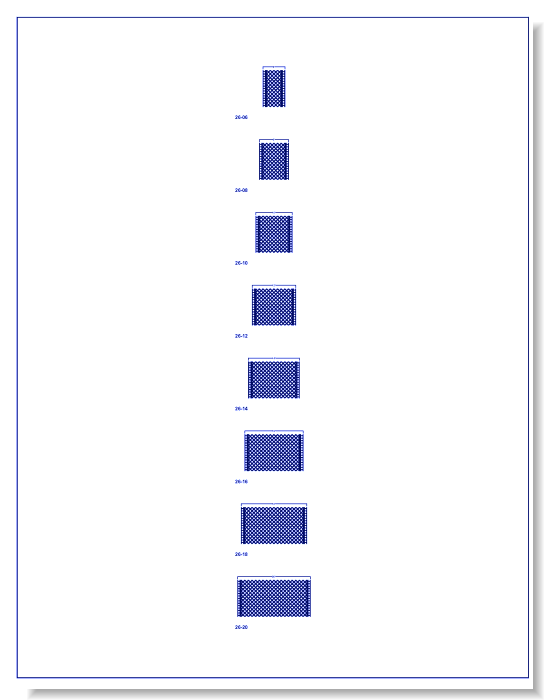 TrafficScapes® Duratherm®: Diagonal Tile (Cross Section)