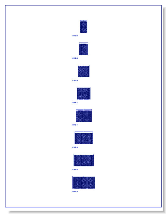 TrafficScapes® Duratherm®: Wheels with Brick Frames (Cross Section)