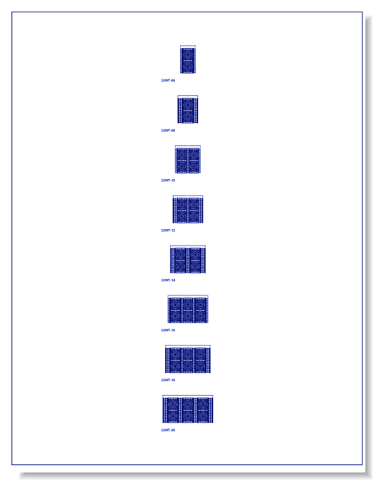 TrafficScapes® Duratherm®: Wheels with Tile Frames (Cross Section)