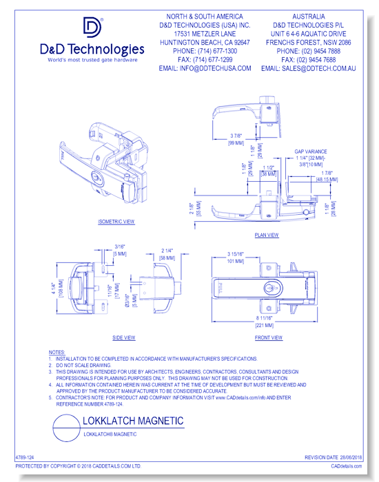 LokkLatch® Magnetic