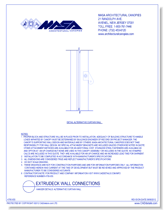 Hanger Connections: Alternative Curtain Wall
