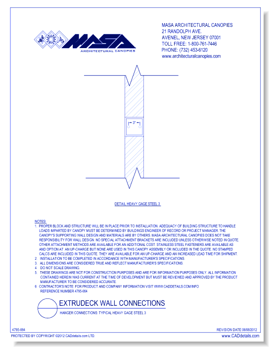 Hanger Connections: Typical Heavy Gage Steel 3