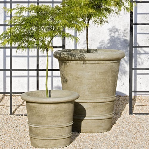 CAD Drawings Campania International Cast Stone Collection: Lucca and Urbino Planters