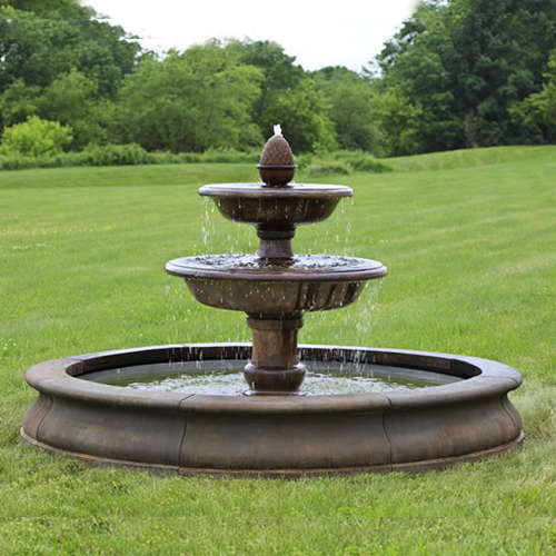 CAD Drawings Campania International Signature Collection: Beaufort Fountain