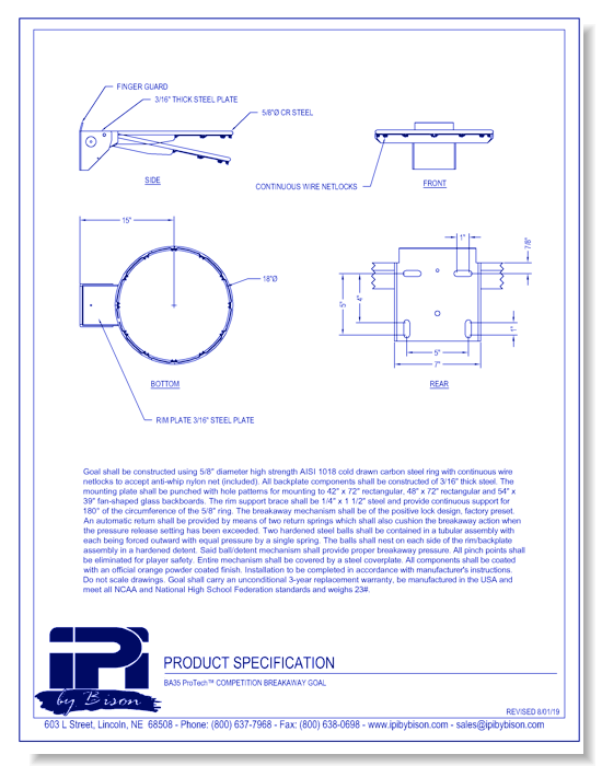 BA35: Competition Breakway Goal