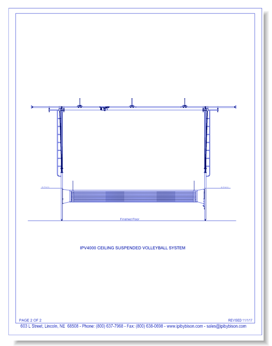 IPV4000: SpeedNET Ceiling Suspended System