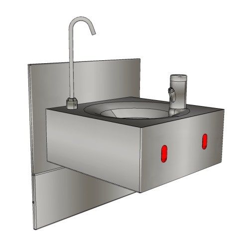 CAD Drawings BIM Models Filtrine Manufacturing Company Drinking Fountains: 90-HF
