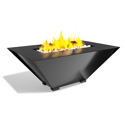 Geo 60" L x 36" W Rectangle Fire Table