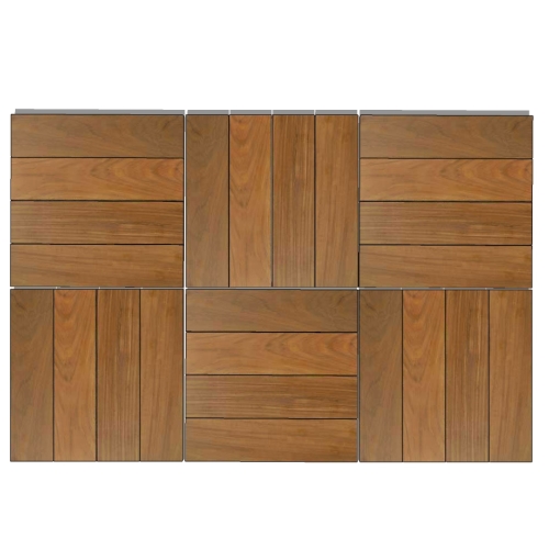 Interlocking Wood Deck Tiles - Ipe