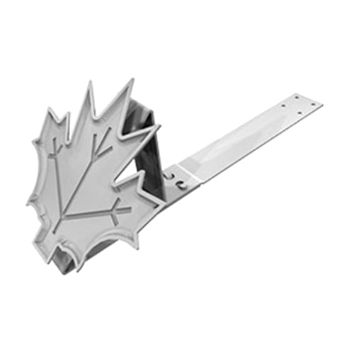 CAD Drawings TRA Snow and Sun - Snow Guard Retention & Roof Accessories Snow Guard: Snow Bracket™ Maple Leaf Attachment