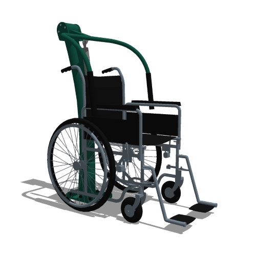 Legacy Series: Model ( UBX247W ) Accessible Vertical Press (Adjustable Resistance)
