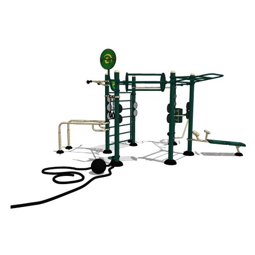 Functional Fitness: Model ( SHP521 ) Hexagon Extreme Functional Fitness Rig