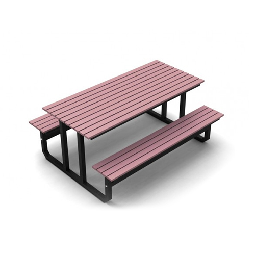 CAD Drawings Canaan Site Furnishings Picnic Table: Model CAT-030