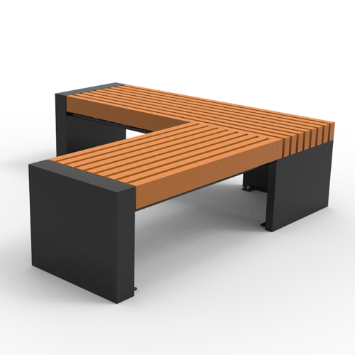 CAD Drawings Canaan Site Furnishings Bench: Model CAB 301