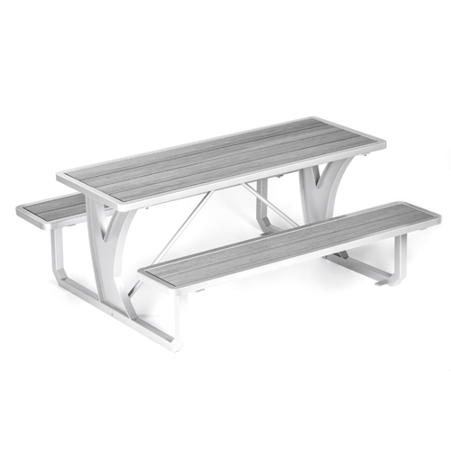 CAD Drawings Canaan Site Furnishings Picnic Table: Model CAT 821
