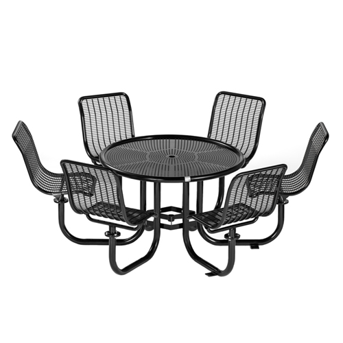 CAD Drawings Canaan Site Furnishings Picnic Table: Model CAT 034