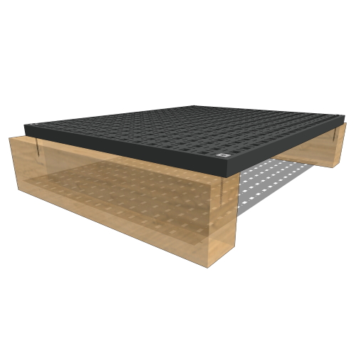 elePHOOT®: PK20–fastened structural floor on timber joist framing walkable surface