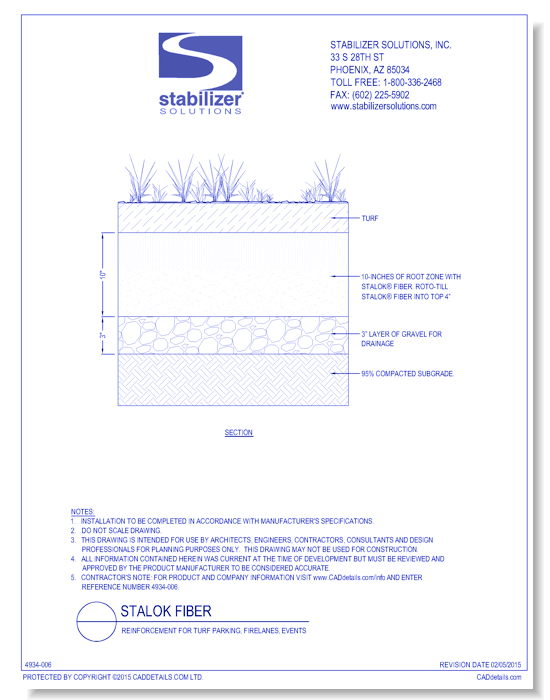 StaLok Fiber: Reinforcement for Turf Parking, Firelanes, Events