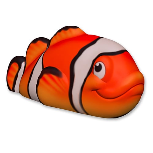 CAD Drawings Soft Play LLC Clown Fish (PTW35002)