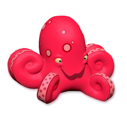 CAD Drawings Soft Play LLC Octopus (PTW35007)